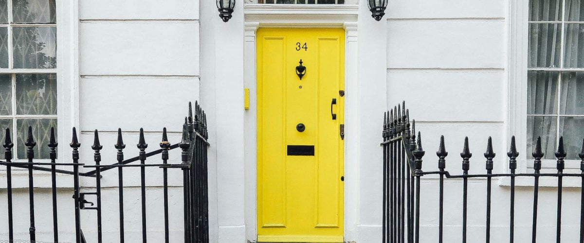 Yellow door