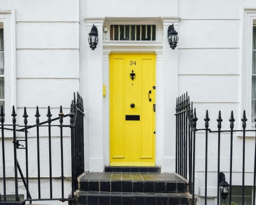 Yellow door